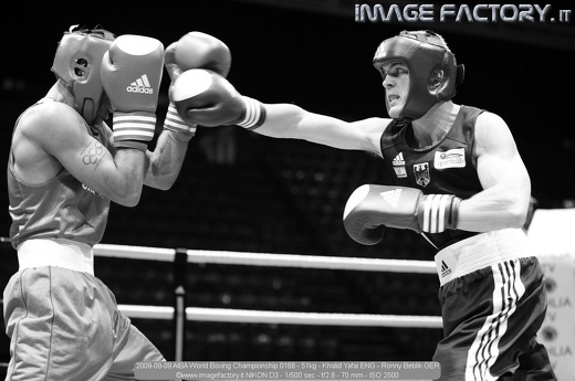 2009-09-09 AIBA World Boxing Championship 0168 - 51kg - Khalid Yafai ENG - Ronny Beblik GER